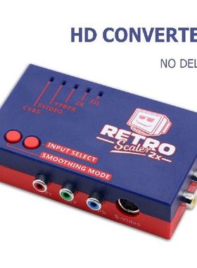 RetroScaler2x A/V to HDMI-compatible Converter and