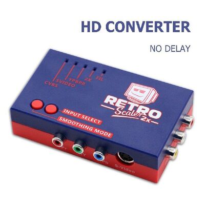 RetroScaler2x A/V to HDMI-compatible Converter and