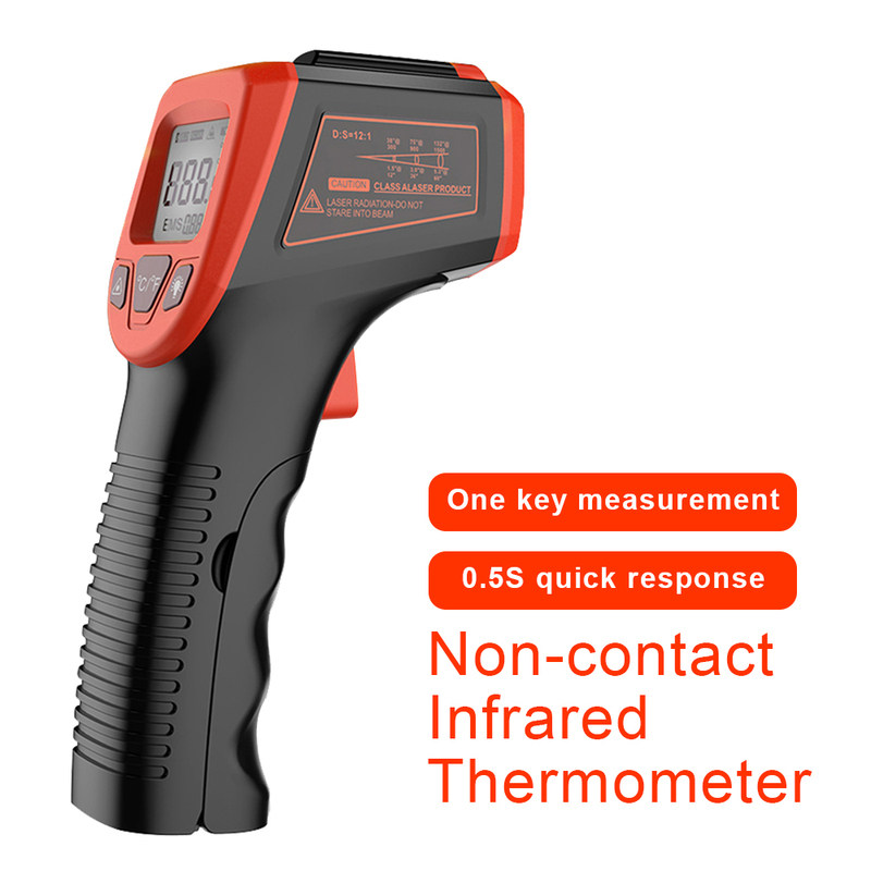 Laser Point LCD Industrial Electronic Thermometer图片