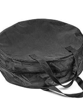 Cable Storage Carry Bag With Carry Handle Double Zip Black