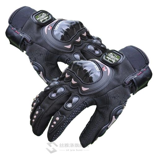 Motorcycle Gloves   moto leather Carbon cycling winter glove
