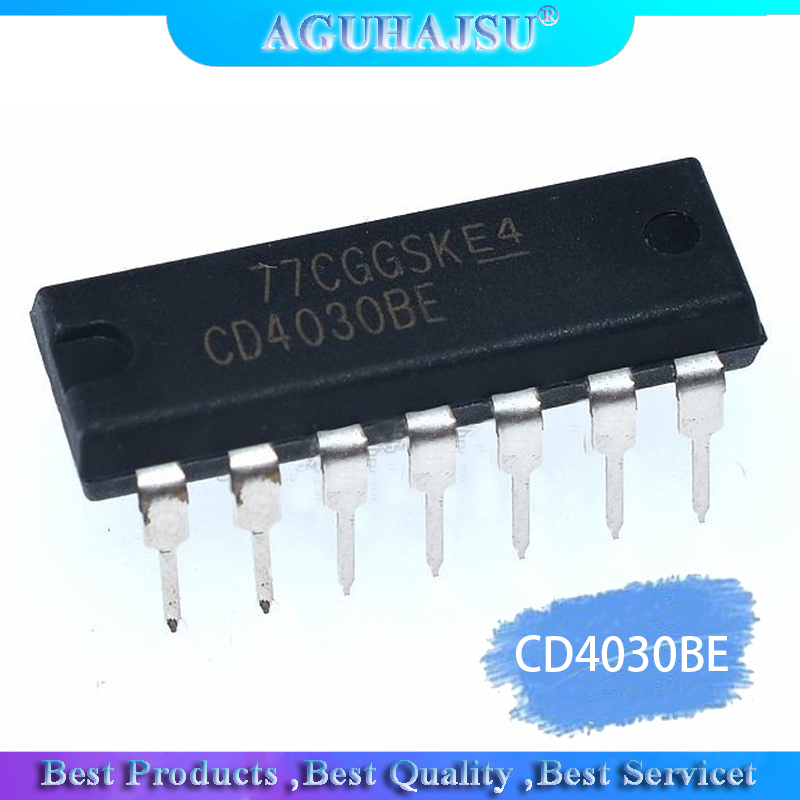 10PCS CD4030BE CD4030 S line four XOR gate DIP14   original