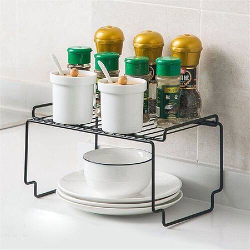 Kitchen Storage Rack Closet Shelf Dish Drying Rack Spice
