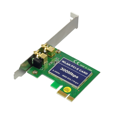 300Mbps N WIFI PCI Adapter Card Lan Dongle + Antenna Desktop