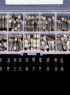 100pcs Glass Fuse 5x20mm Fast Blow Glass Tube Fuse Assortmen