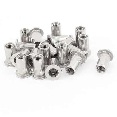 20 Pcs 304 Rivet Nut Rivnut Insert Nutsert M5x13mm