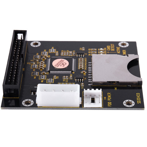 SD SDHC SDXC MMC Card to IDE 40Pin 3.5inch Male Adapter