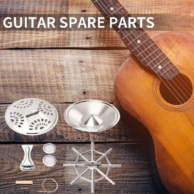 8pcs/set Dobro Guitar Parts with Resonator Cone Tailpiece