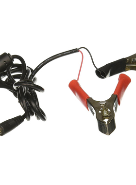 Dual Alligator Clips to 5.5x2.1mm DC Plug Power Charger Cabl