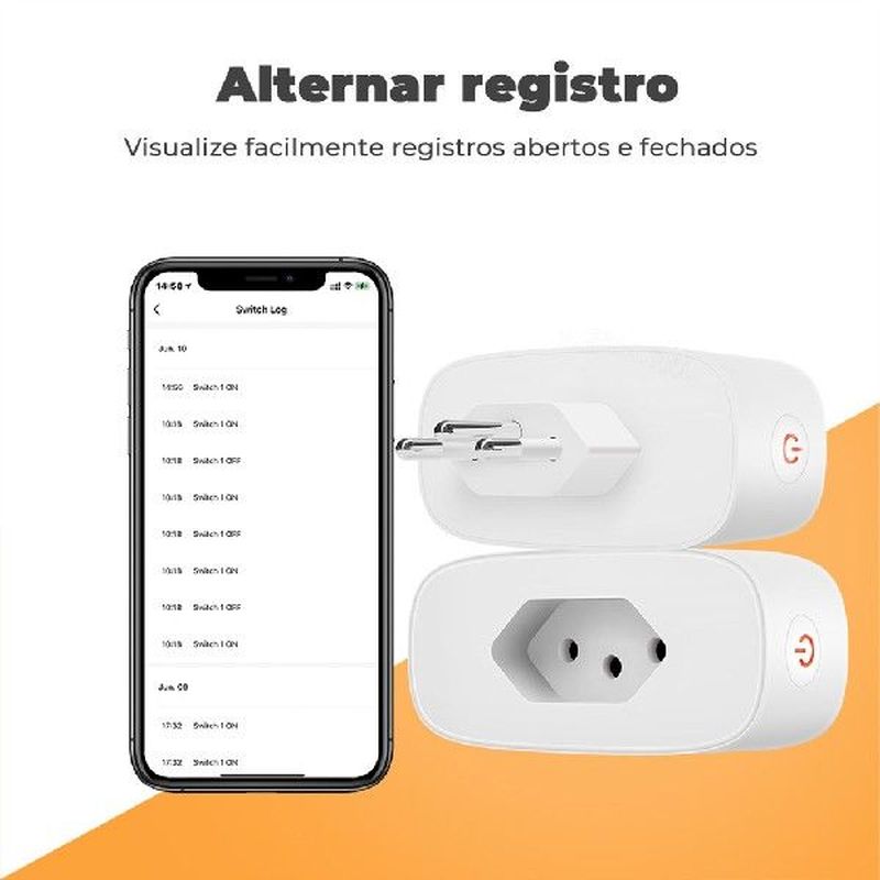 Tuya Wifi Smart Brazil Switch Plug Smart Brazil Socket