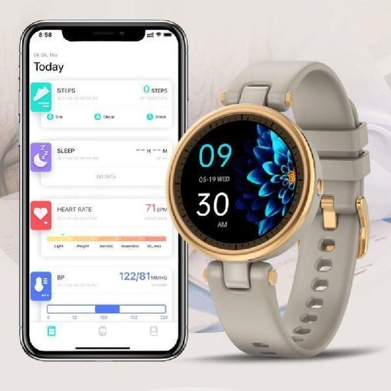 QR01Smart Watch Blood Pressure Waterproof Smarth Watch