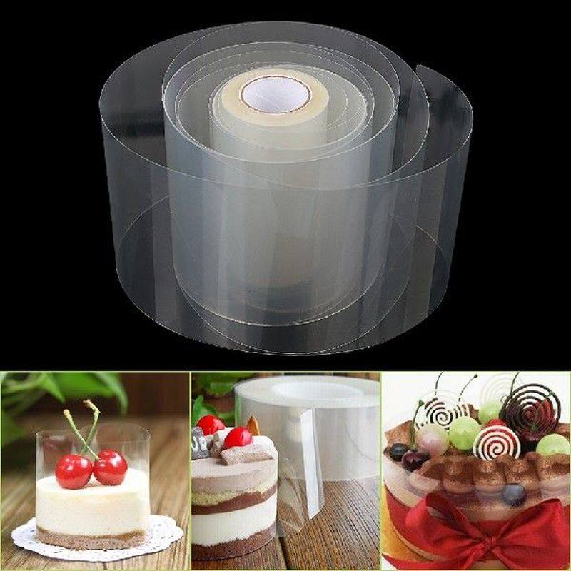 transparent clear mousse surrounding edge wrapping tape 8cm