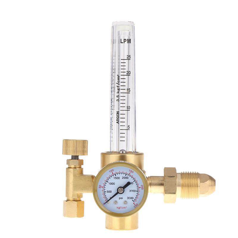 metal air flow meter weld pressure regulator gauge inlet