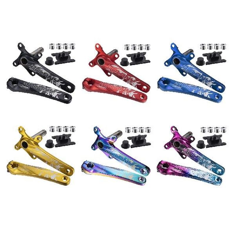 1 Pair Crank Arm BCD 104 Bicycle Crankset Bike MTB Bottom