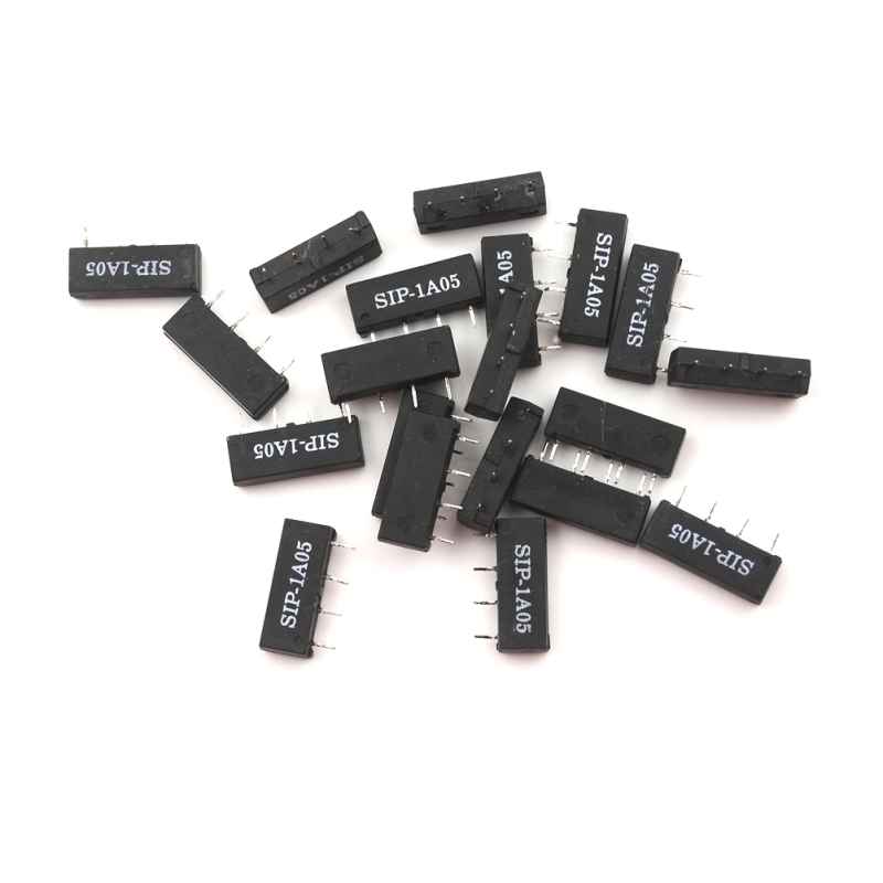 20PCS  5V Relay SIP-1A05 Reed Switch Relay For PAN CHANG Rel