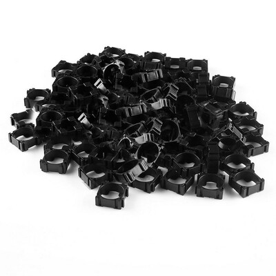 100pcs 18650 Battery Cell Holder Safety Spacer Radiating She