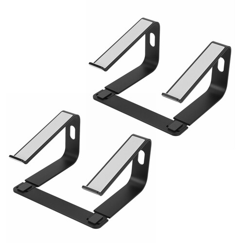 2X Aluminum Laptop Stand For Desk Compatible For Mac  Pro Po