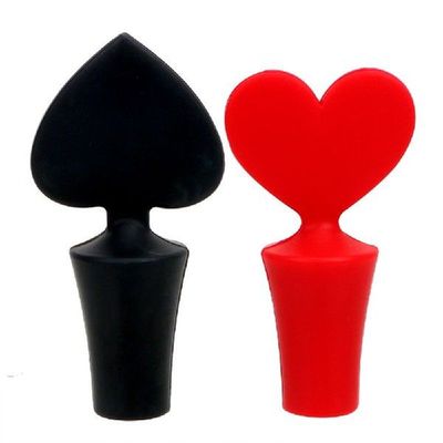 1PC Wine Bottle Sealer Cap Bar Tools Silicone Poker Shaped
