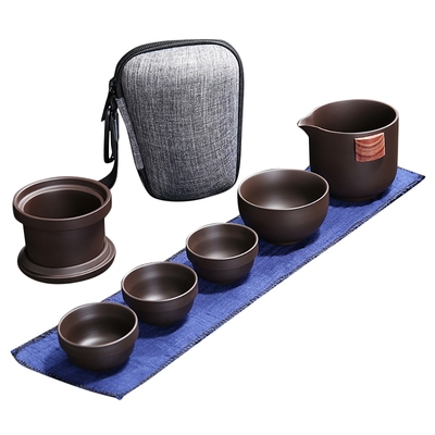 Hot Portable Ceramic Tea Cup Set Tea Pot Set Chinese Kung