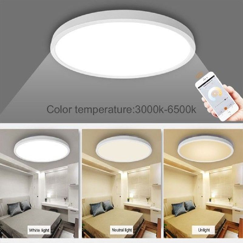 Smart Ceiling Light LED WiFi Compatible Alexa Google Home