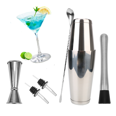 Boston Shaker Cocktail Shaker Bar Set 10pcs/13pcs Set
