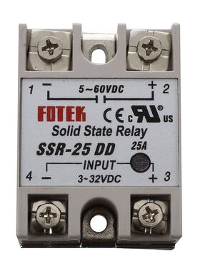 SSR25DD Single Phase Solid State Module Relay 25A DC 560V