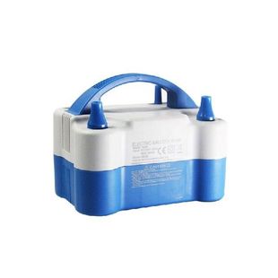 Electric Air Balloon Pump Portable Double Nozzle Inflator
