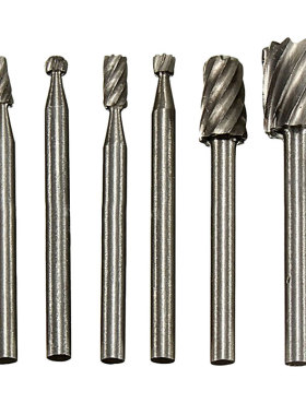 6pcs 1/8 Mini Bit Set Cutting Tools Rotary Tool For Knife Ca