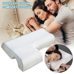 Memory Foam Arched Cuddle Pillow Couples Pillow Arched