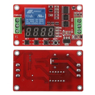 12V DC Auto-lock Relay PLC Cycle Timer Time Delay Switch Mod