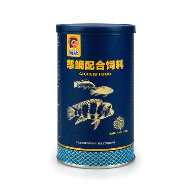 180g/can ornamental cichlid pellets goldfish carp guppies