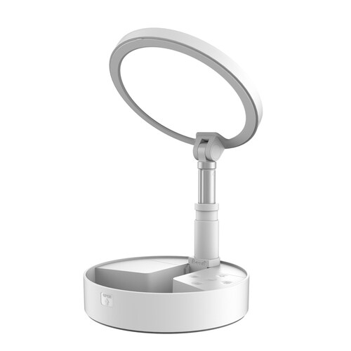 Hot Folding LED Desk Lamp,USB Portable Nightstand Table