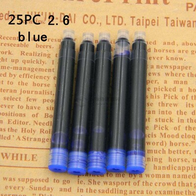 *High quality Fountain Pen ink refills 25PC diameter 2.6mm 3
