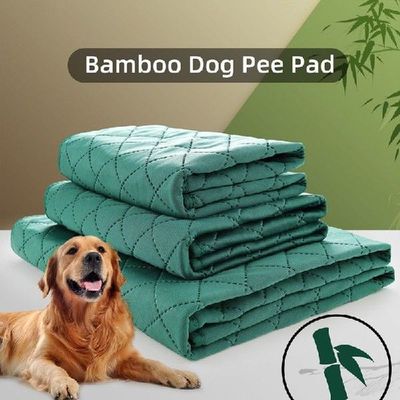 Washable Dog Diaper Mat Urine Absorbent Natural Bamboo