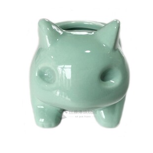 Kawaii Ceramic Flowerpot Bulbasaur Succulent Planter Cute Gr