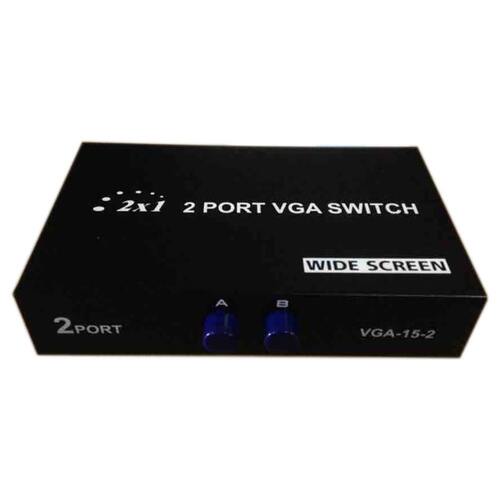 130MHz 1 to 2 Monitor Switch VGA Video Splitter Converter Ad