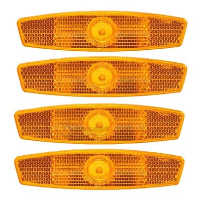 4pcs Safety Bike Bicycle Spoke Reflector Warning Light Refle