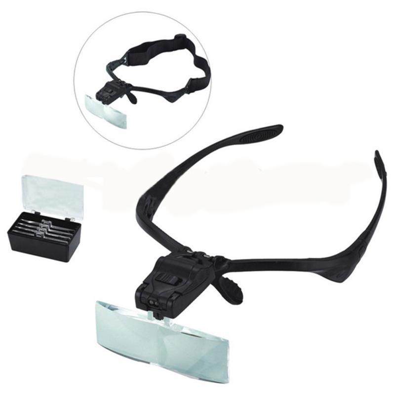1X/1.5X/2.0X/2.5X/3.5X Loupe Magnifying Glass Headband Magni