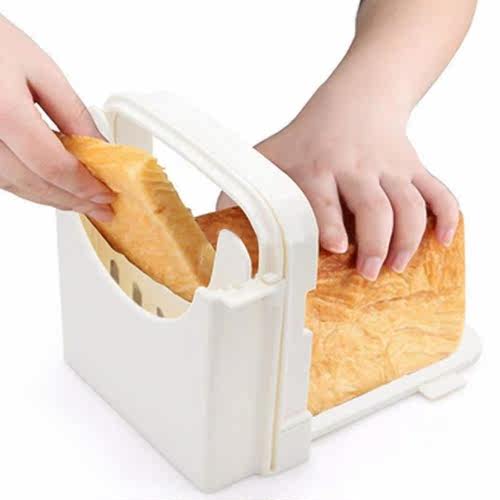 Toast Bread Slicer Plastic Foldable Loaf Cutter Rack