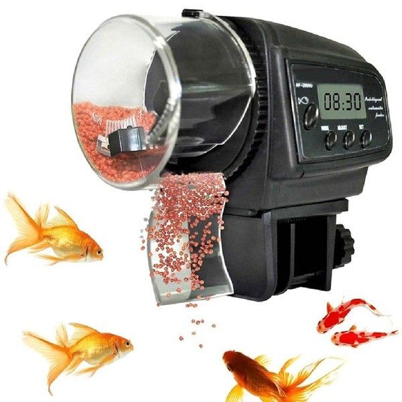 Automatic Aquarium Timer Auto Fish Tank Pond Food Feeder
