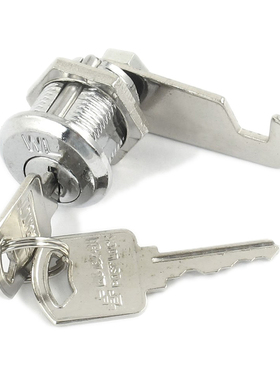 Letter Box Locking 16mm Dia Thread Cylinder Cam Lock w Keys