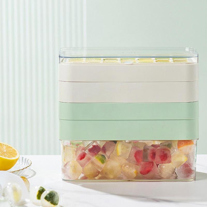 2 Colors  Useful Whiskey Cocktail Ice Container Silicone