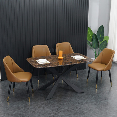 Modern Dining Chair Nordic Light Luxury Simple Dining Table