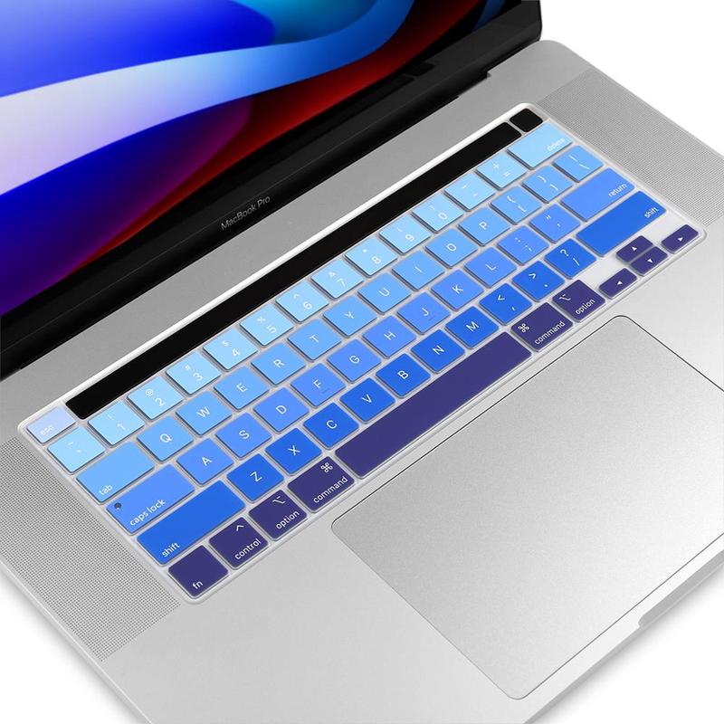 E/K/ S  TP Clear Keyboard Cover  Macbook Newest Pro 13 2020