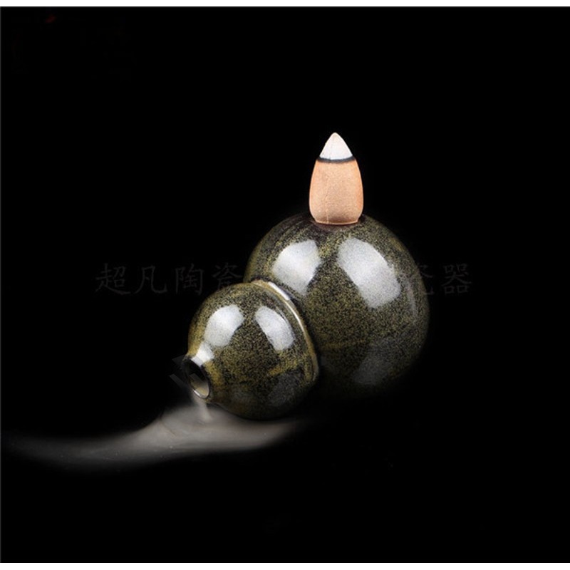 Mini Style Creative Ceramic Incense Holder Portable Backflow