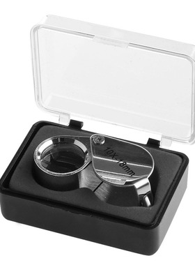 10X 18mm Triplet Jeweler Eye Loupe Magnifier Magnifying Glas