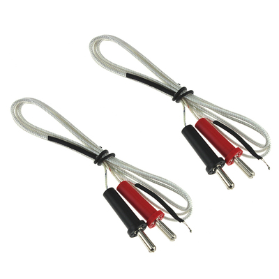 2pcs TP-01A K-type 100cm Thermocouple Sensor Probe Test Wire