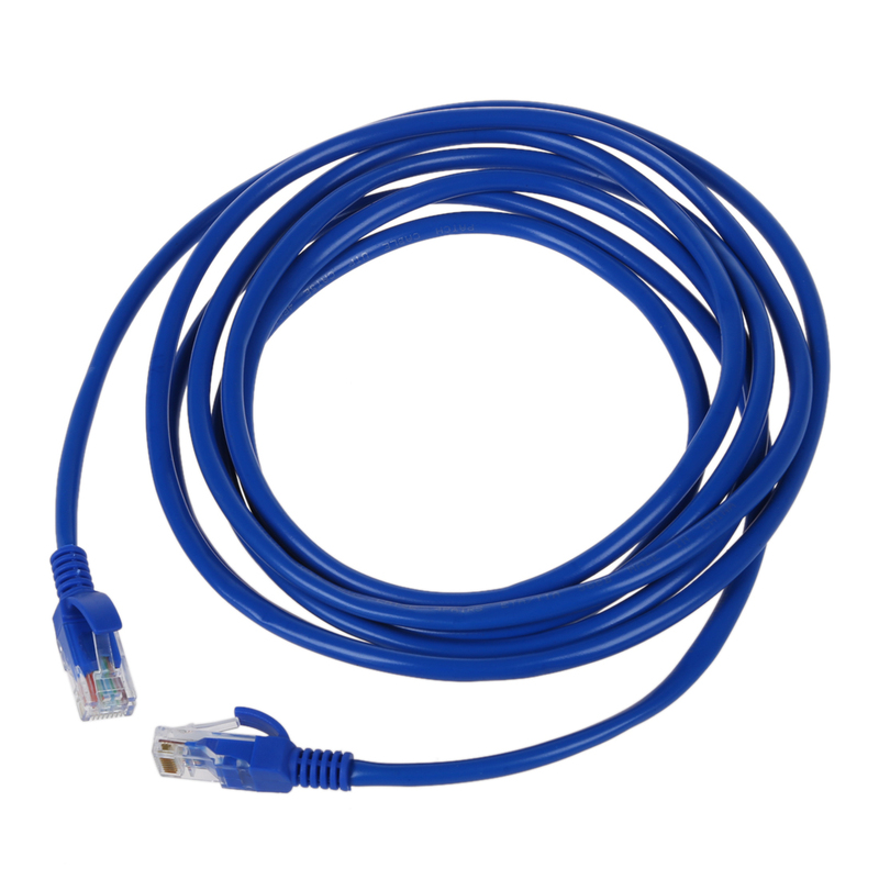 8 ft Feet 2.5M RJ45 CAT5 CAT 5 LAN Network Cable Blue for Et