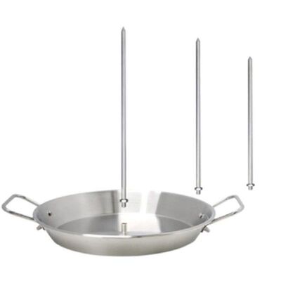 304 Stainless Steel Vertical Skewer Barbecue Spike BBQ