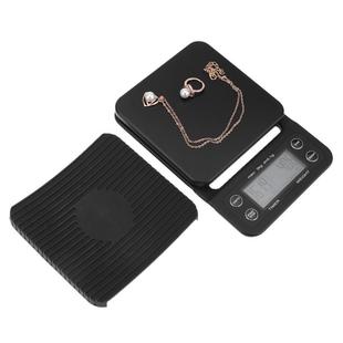 3000g/0.1g LCD Timer Coffee Scale Weighing Food Balance Weig